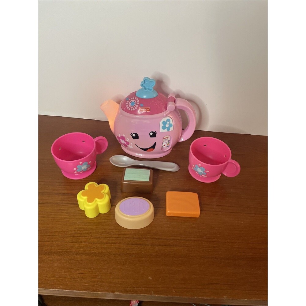 Fisher-Price Laugh & Learn Sweet Manners Tea Set READ - Picture 6 of 10